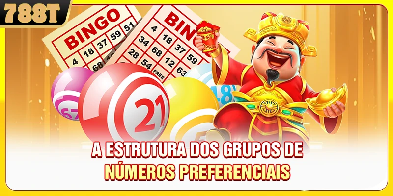 A estrutura dos grupos de números preferenciais