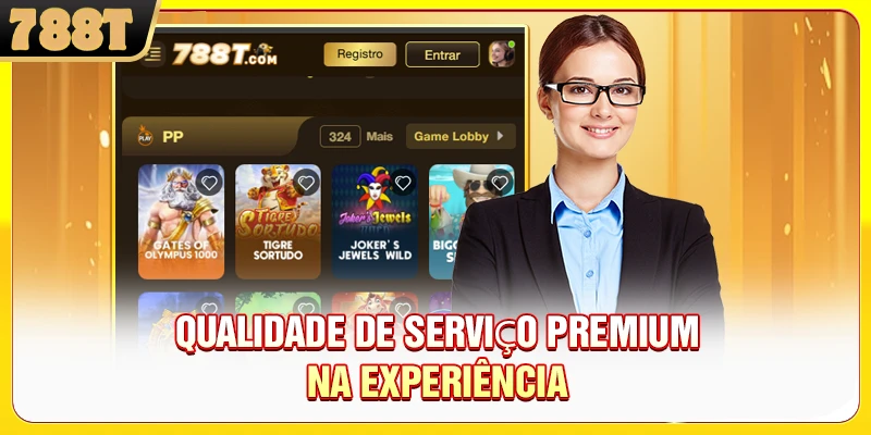 Qualidade de Sezrvio Premium na Experiência