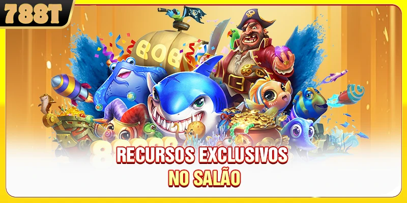 Recursos exclusivos no salão