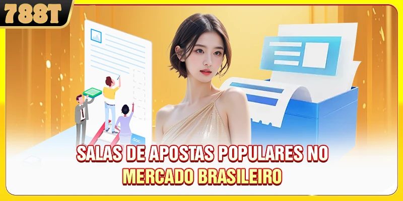 Salas de apostas populares no mercado brasileiro